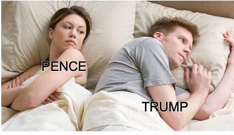 Pence Tries To Make Up With Trump Meme