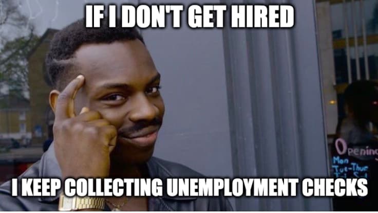 Real Reason For Unemployment Meme