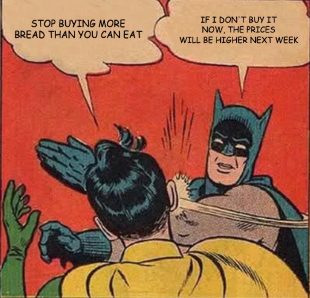 Supply Disruption Price Rise Meme