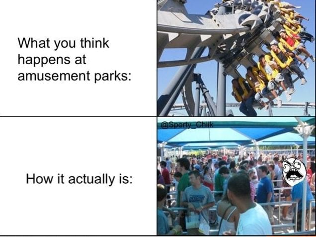 15 Funny Amusement Park Memes 