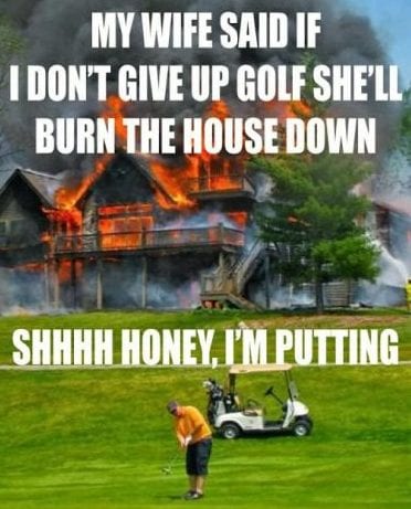 30 Hilarious Golf Memes 
