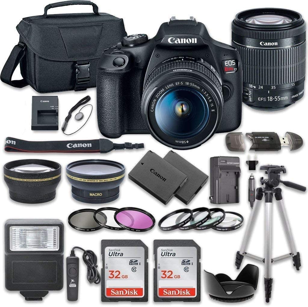 The Amazing Canon Eos Rebel T7 Dslr Camera Bundle