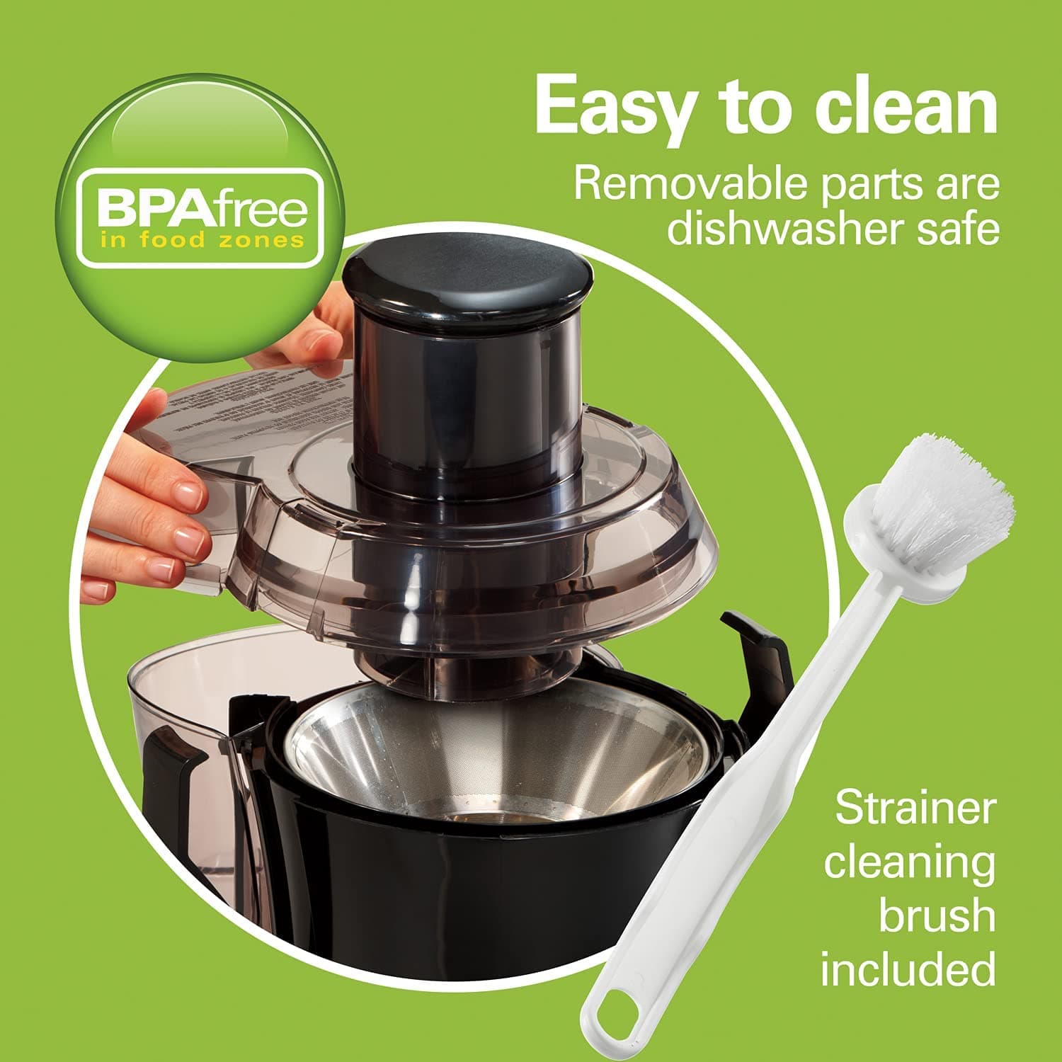 The Helpful Hamilton Beach Juicer Machine, Big Mouth Large 3”