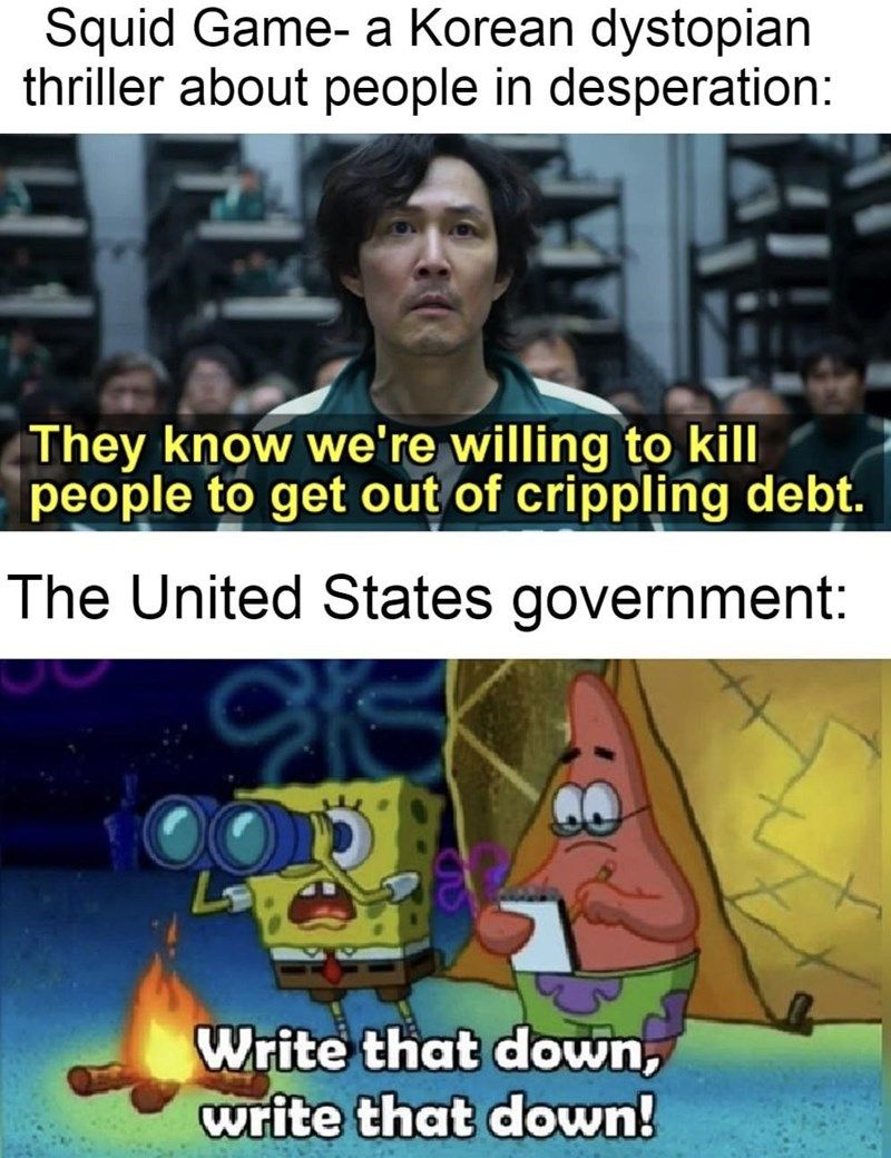 30 Kickass Squid Game Memes
