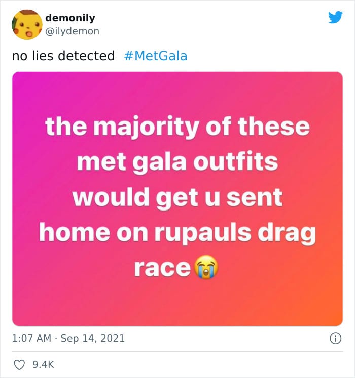 30 Dreamy Memes From The Met Gala You Must See 