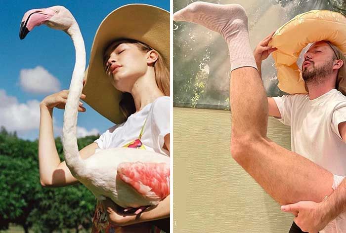 30 Hilarious Recreations Of Celebrity Photos