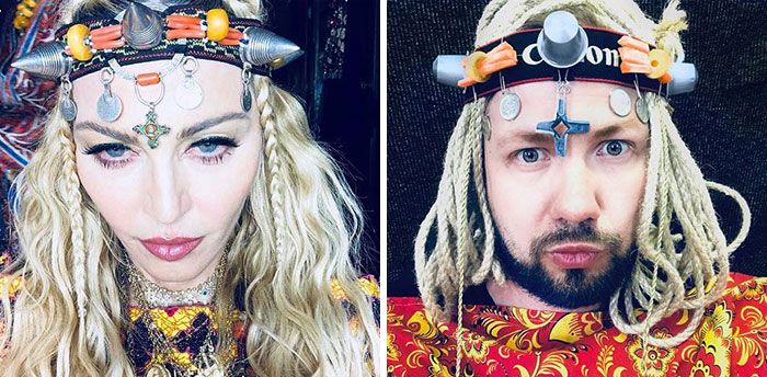 30 Hilarious Recreations Of Celebrity Photos