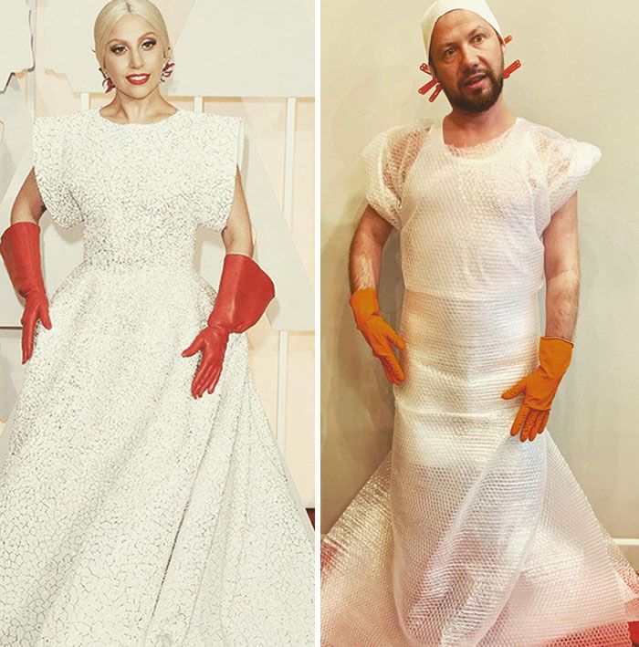 30 Hilarious Recreations Of Celebrity Photos
