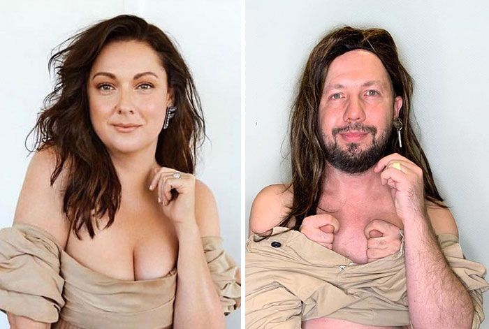 30 Hilarious Recreations Of Celebrity Photos