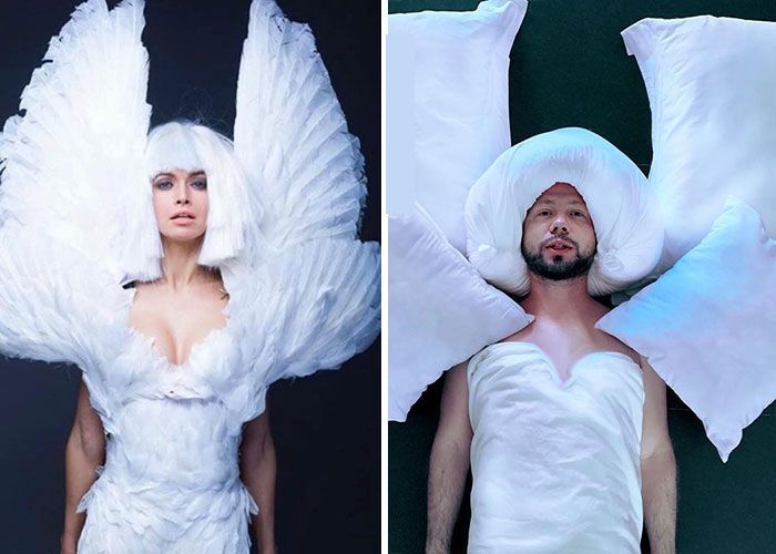 30 Hilarious Recreations Of Celebrity Photos