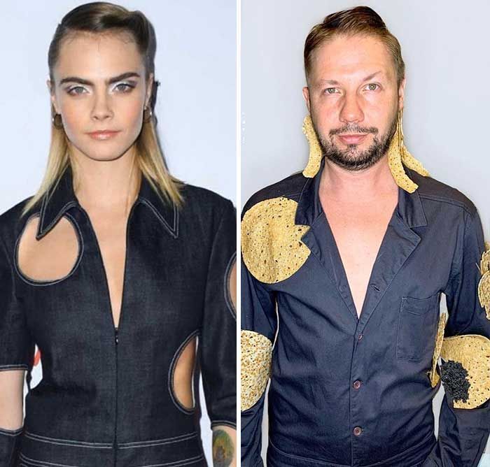30 Hilarious Recreations Of Celebrity Photos