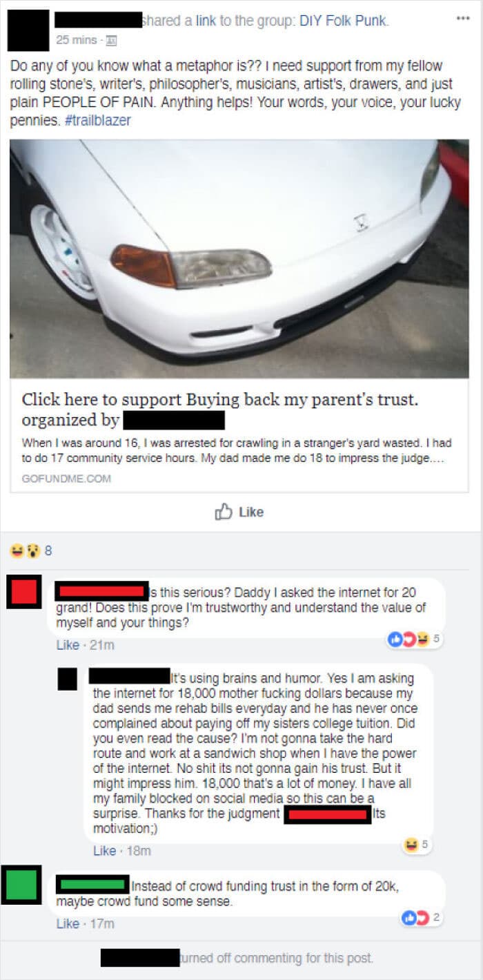 30 Shameless Go Fund Me Accounts That Will Blow Your Mind