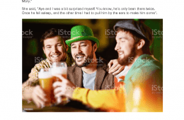 Seriously Funny Joke About A Bar Toast