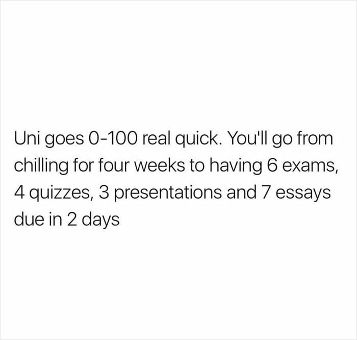 30 Painstakingly Relatable And Funny College Memes