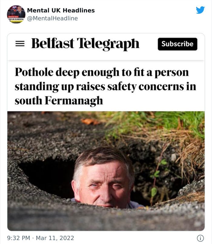 30 Terrific ‘Mental Uk Headlines’ That Are 100% British