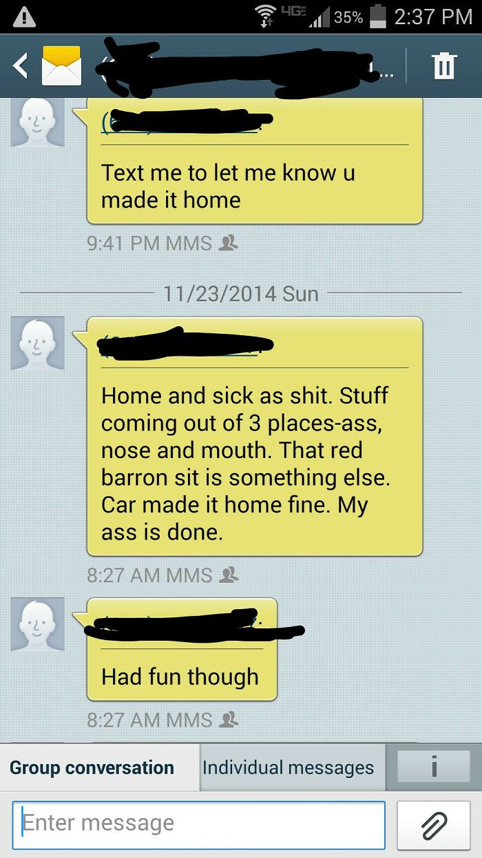 30 Embarrassing Texts People Sent To Group Chats Instead Of Privately