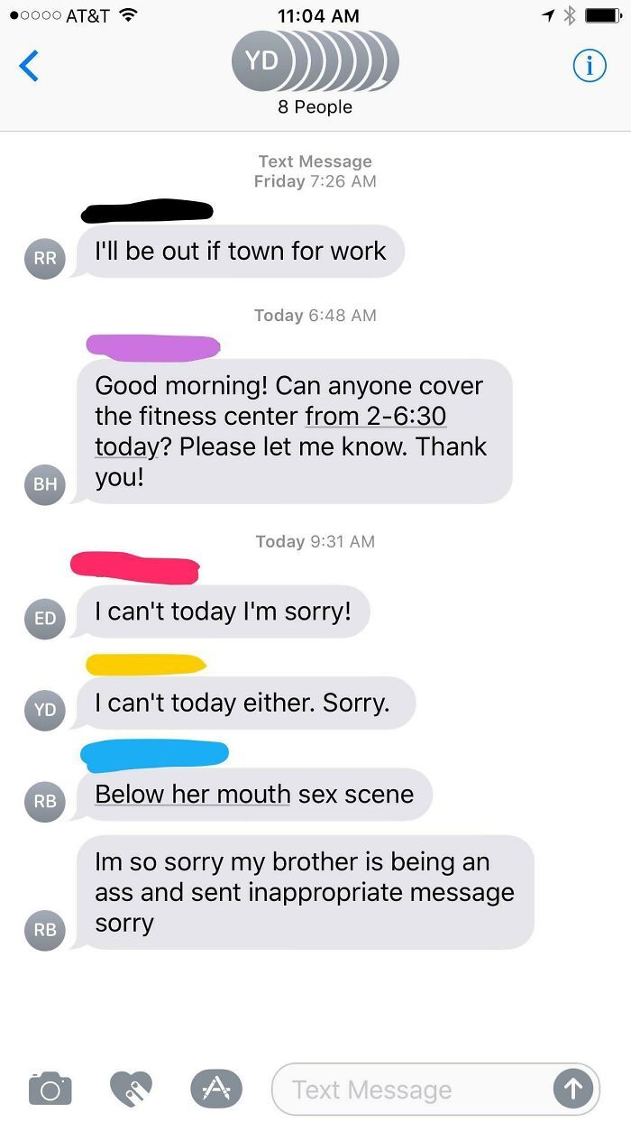 30 Embarrassing Texts People Sent To Group Chats Instead Of Privately
