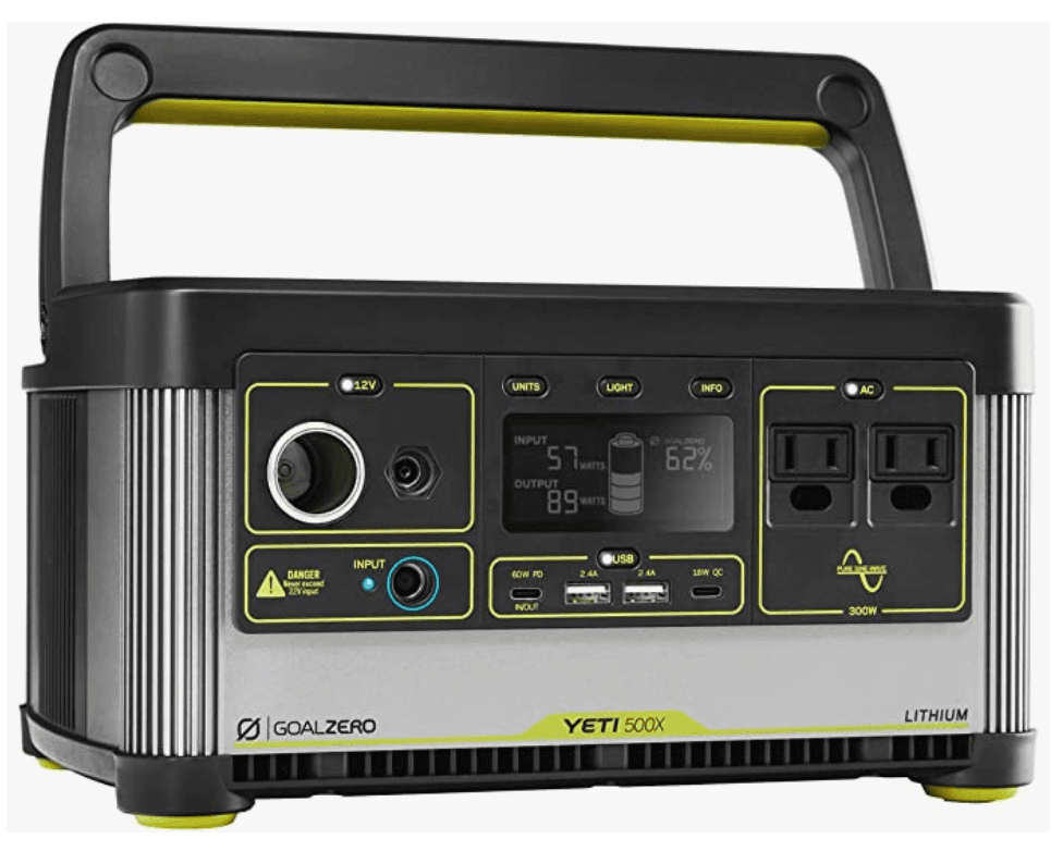 The Powerful Goal Zero Yeti 500X Portable Power Station Might Just Be Life Saving 