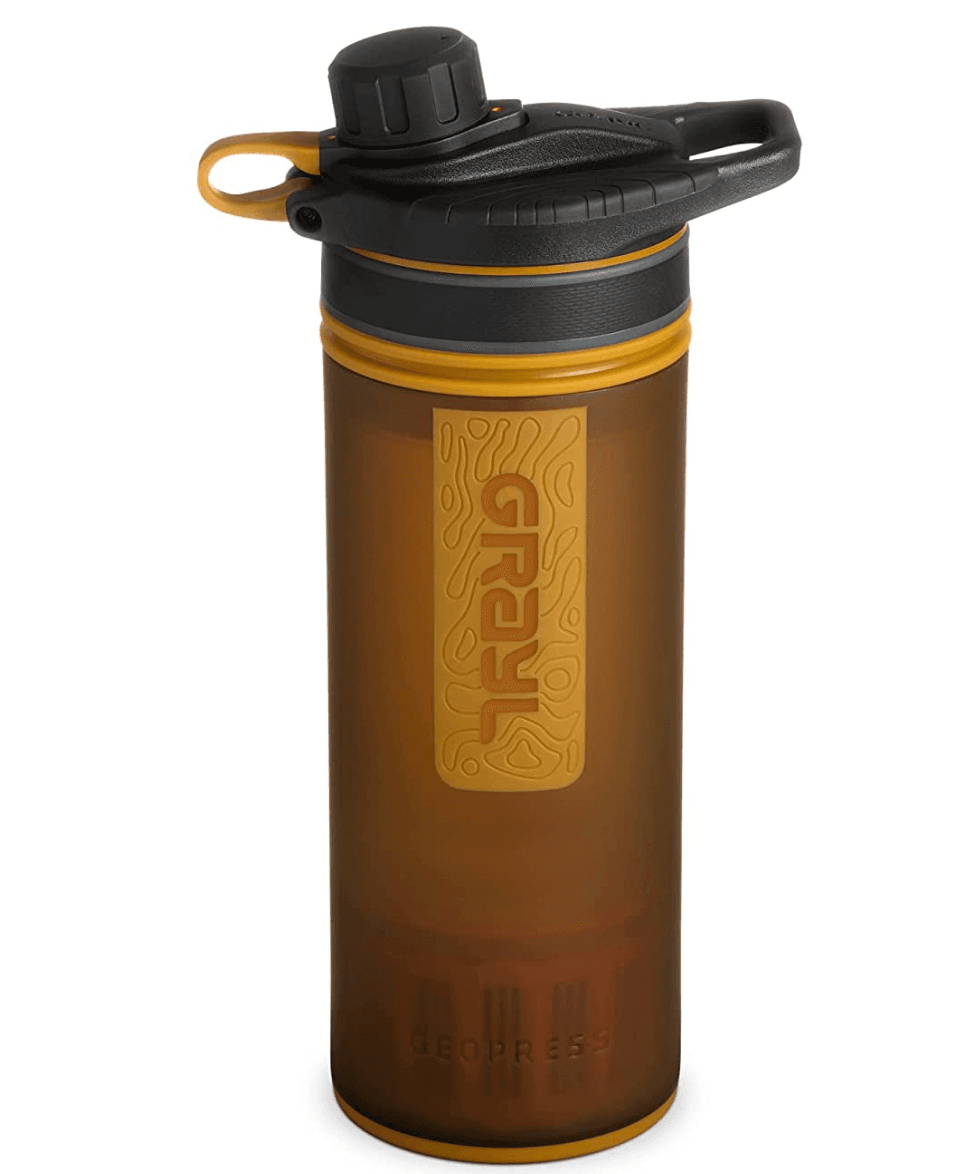 The New And Advanced Grayl Geopress 24 Oz Water Purifier Bottle