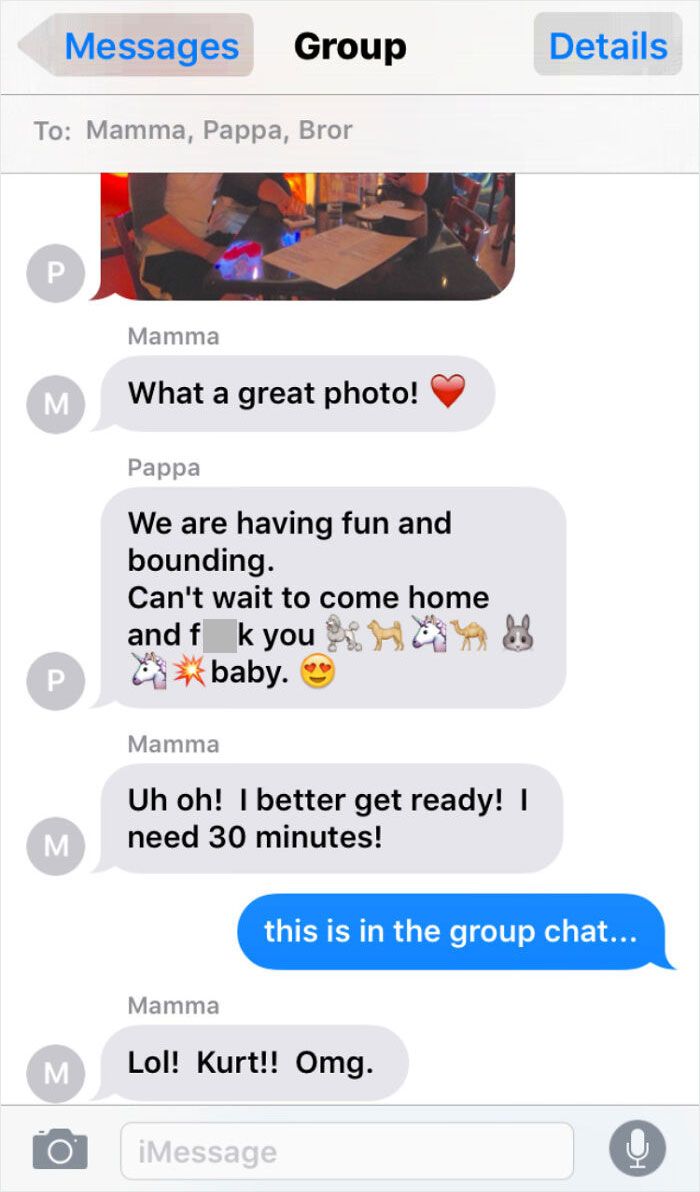 30 Embarrassing Texts People Sent To Group Chats Instead Of Privately