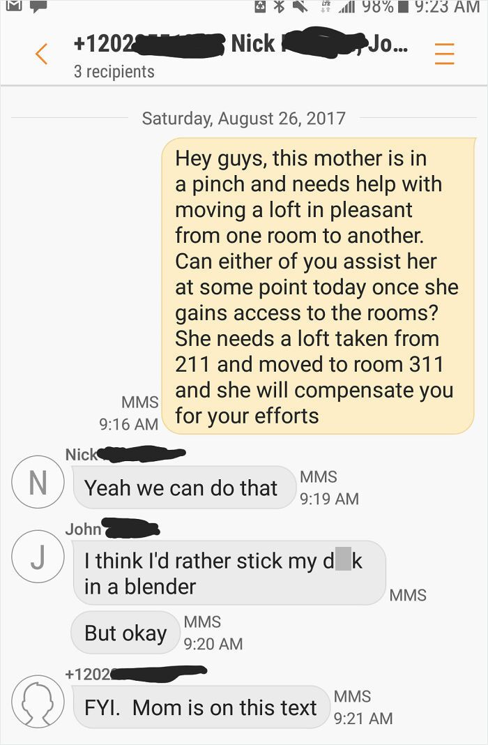 30 Embarrassing Texts People Sent To Group Chats Instead Of Privately