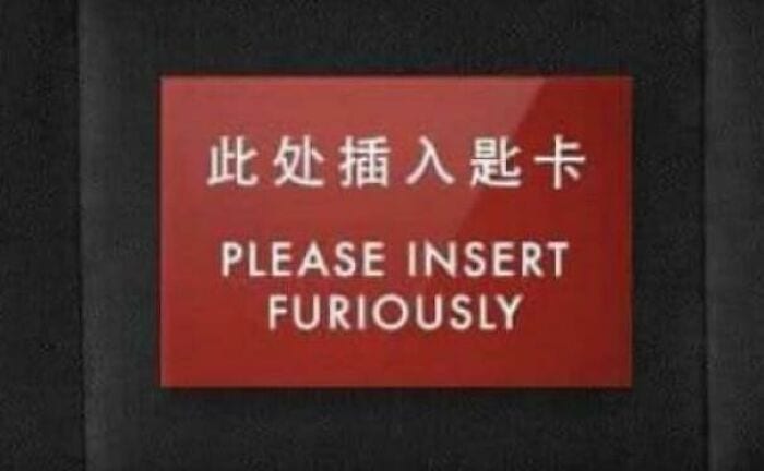 30 Hilariously Incorrect English Texts Found On Signs 