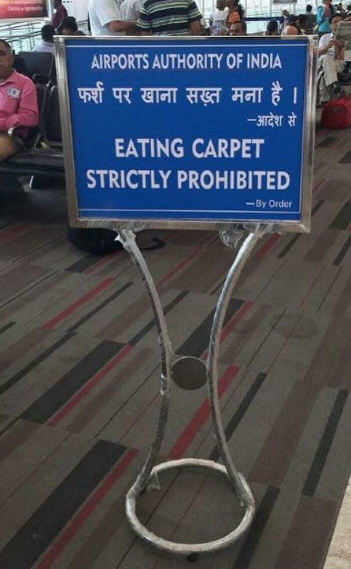 30 Hilariously Incorrect English Texts Found On Signs 