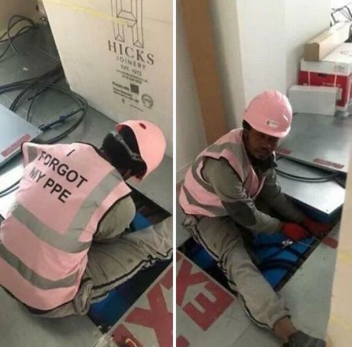 30 Of The Dumbest And Funniest Work Safety Examples