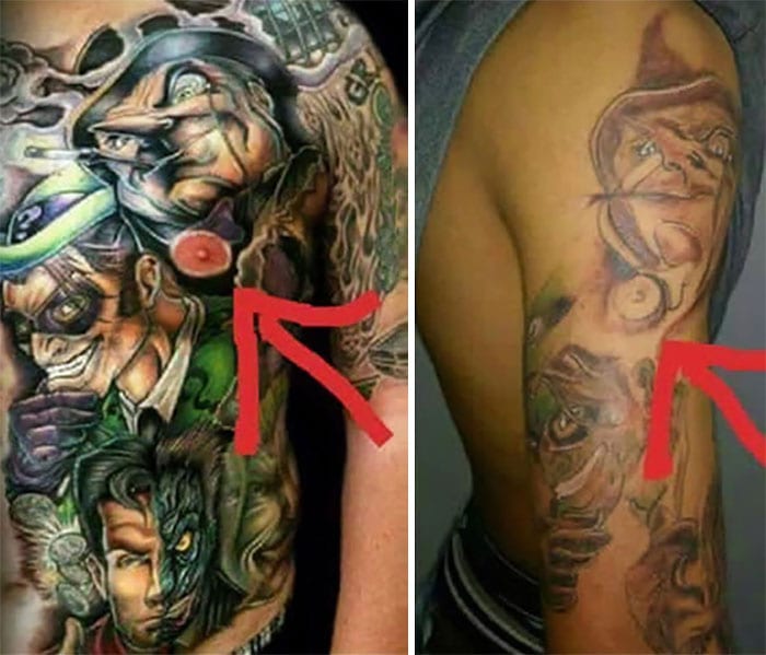 30 Extremely Terrible Tattoos That A Stuck On People Forever  