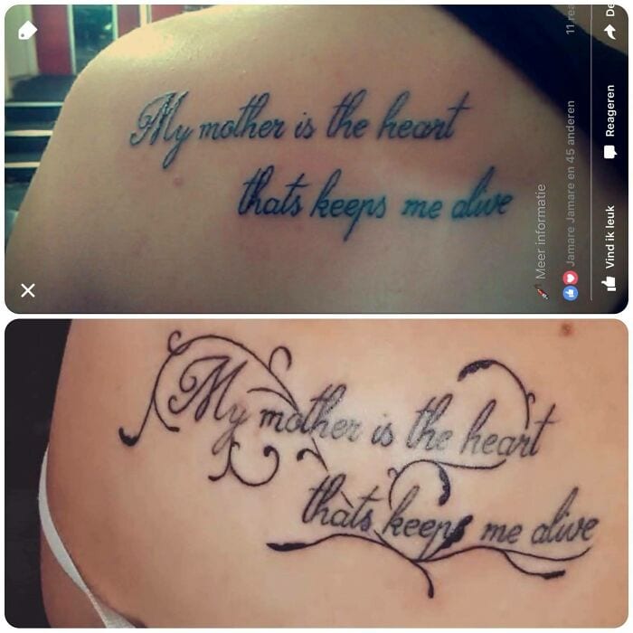 30 Extremely Terrible Tattoos That A Stuck On People Forever  