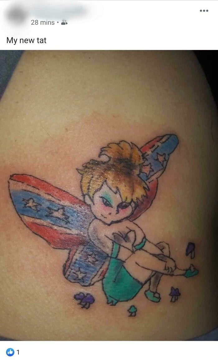 30 Extremely Terrible Tattoos That A Stuck On People Forever  