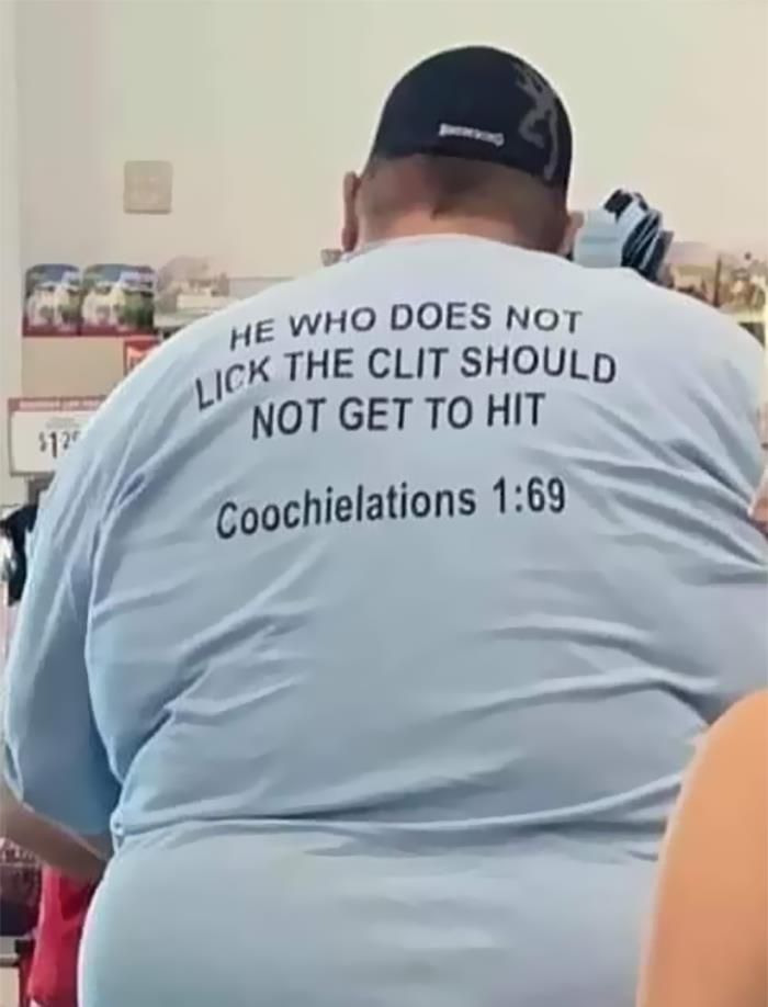 30 Horrendous Tshirts That People Were Shamelessly Wearing In Public