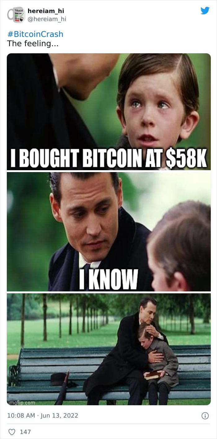  30 Hilarious Memes Regarding The Cryptocurrency Crash 