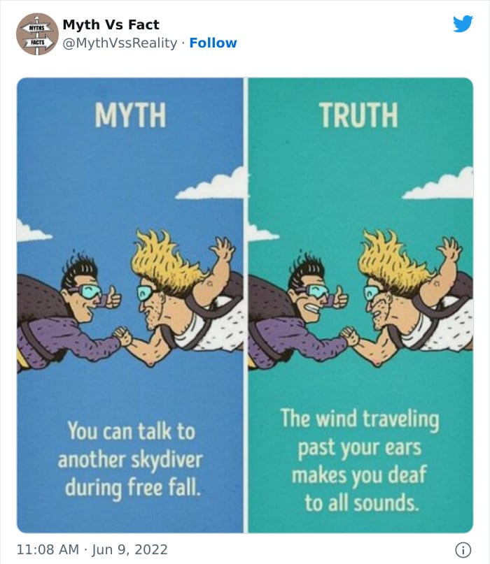 30 Incredibly Interesting Fact Vs Myths You Probably Didn't Know