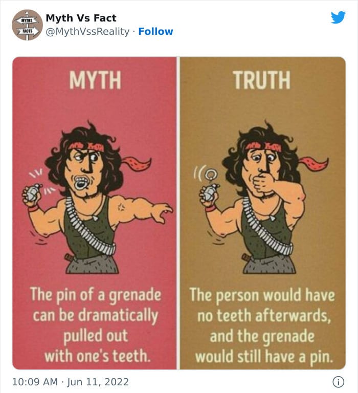 30 Incredibly Interesting Fact Vs Myths You Probably Didn't Know
