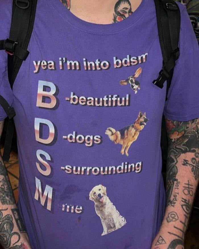 30 Ridiculous And Funny Shirts People Wore In Public