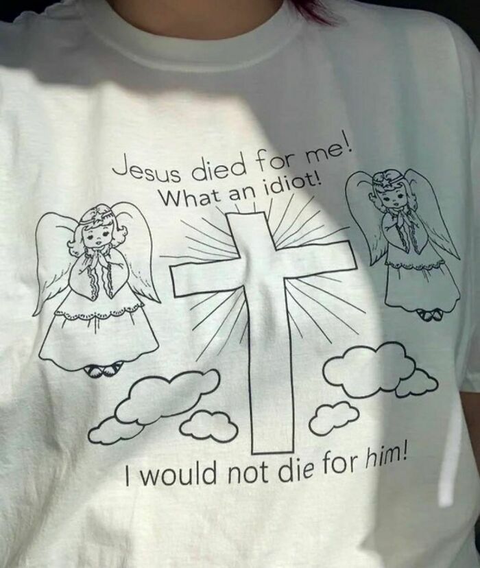 30 Ridiculous And Funny Shirts People Wore In Public
