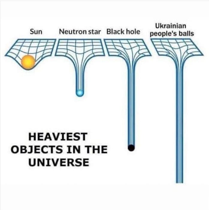 Funny Ukraine Memes Heaviest Objects In Universe
