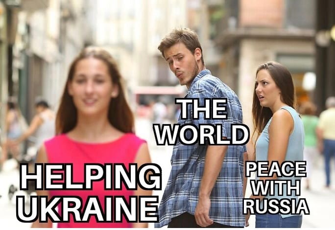 Funny Ukraine War Memes Wandering Boyfriend