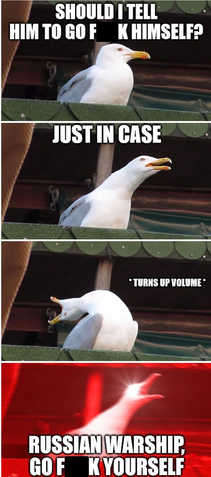 Funny Ukraine Memes Snake Island Defiance