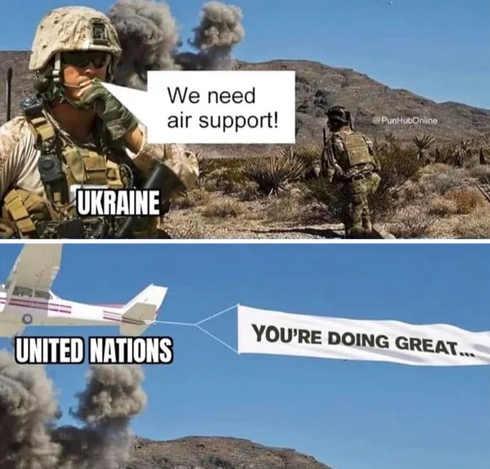 Funny Ukraine War Memes Un Air Support