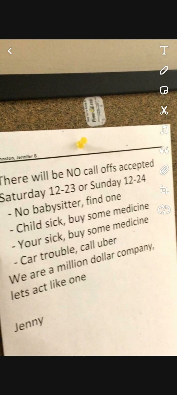 30 Insane And Infuriating Signs Bosses Left Up At Work 