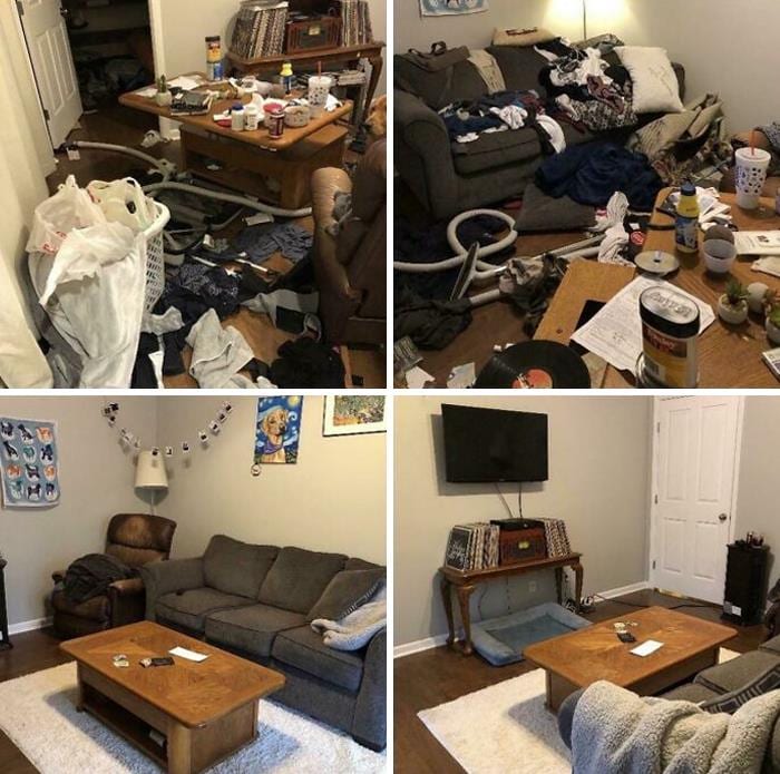 30 Oddly Satisfying Pics Of Spaces Before And After Being Cleaned
