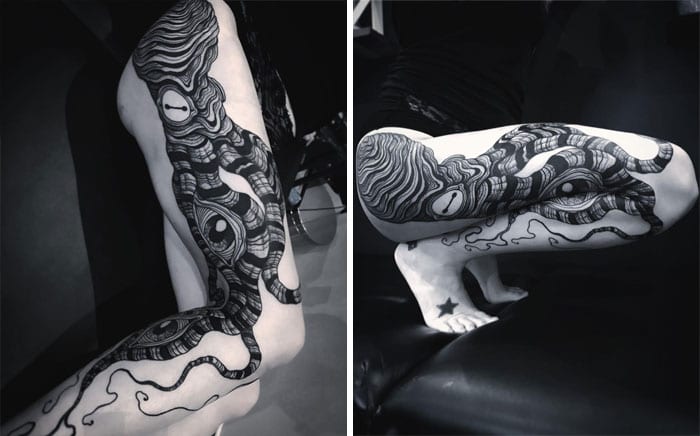 Hidden Legs Arms Bending Tattoos Veks Van Hillik 637B8504632Ce 700