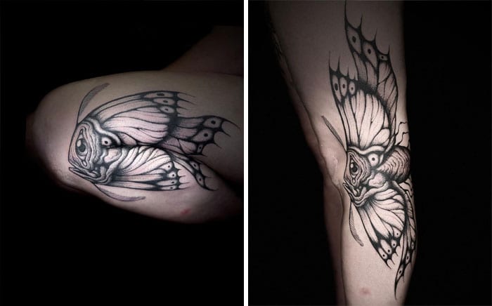 Hidden Legs Arms Bending Tattoos Veks Van Hillik 637B861F67166 700