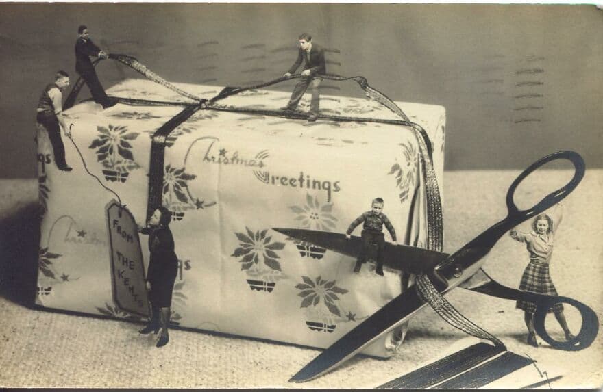 30 Insane EyeCatching Vintage Christmas Cards 