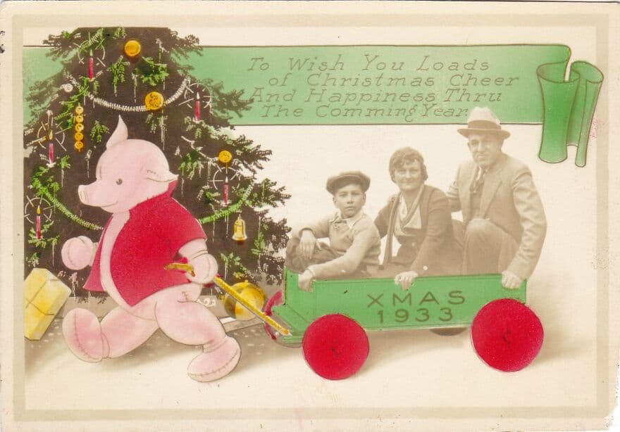 30 Insane EyeCatching Vintage Christmas Cards 