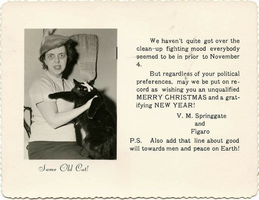 30 Insane EyeCatching Vintage Christmas Cards 