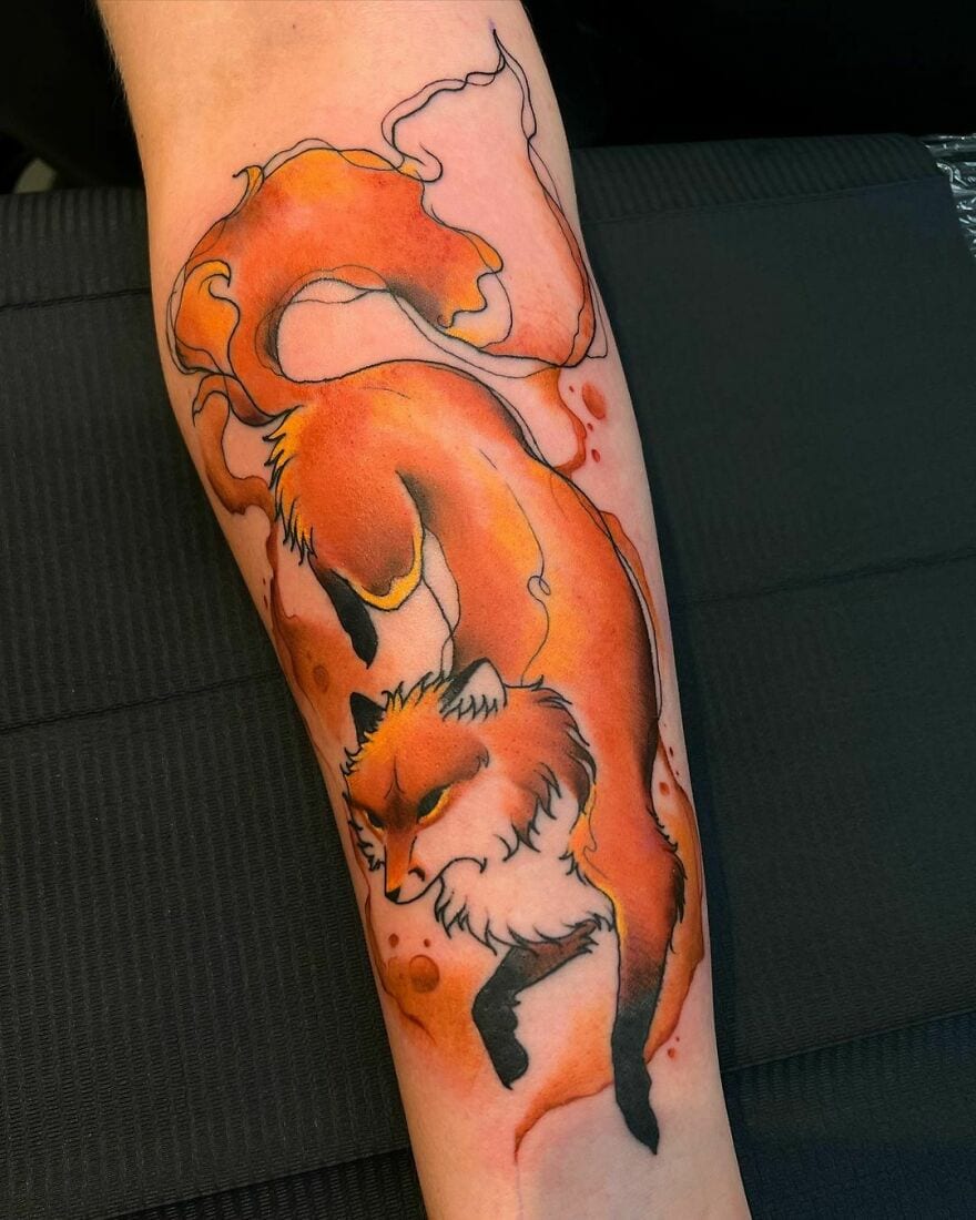 30 Beautiful Watercolor Tattoos That A Just Too Epic To Not Share 