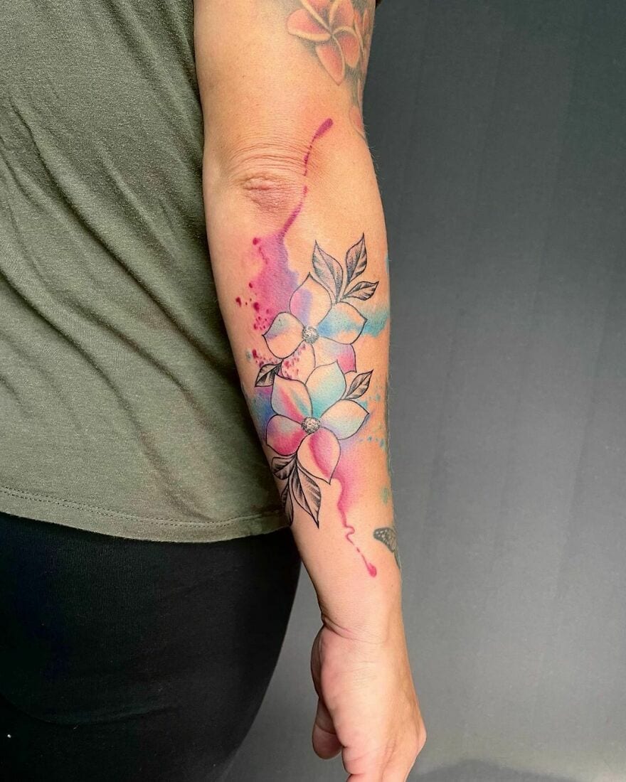 30 Beautiful Watercolor Tattoos That A Just Too Epic To Not Share 